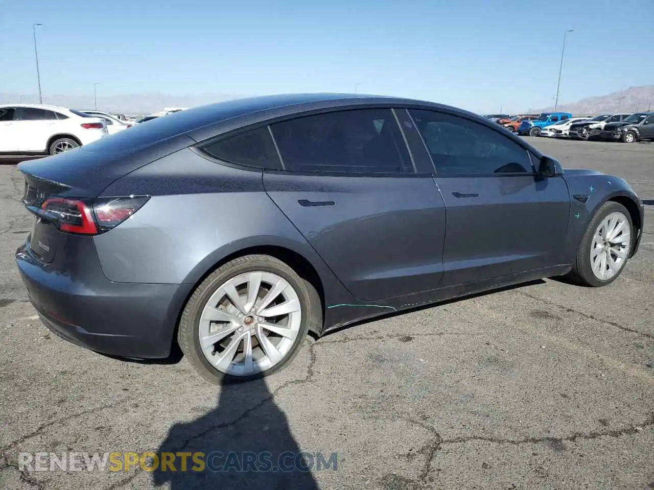 3 Photograph of a damaged car 5YJ3E1EAXPF455780 TESLA MODEL 3 2023