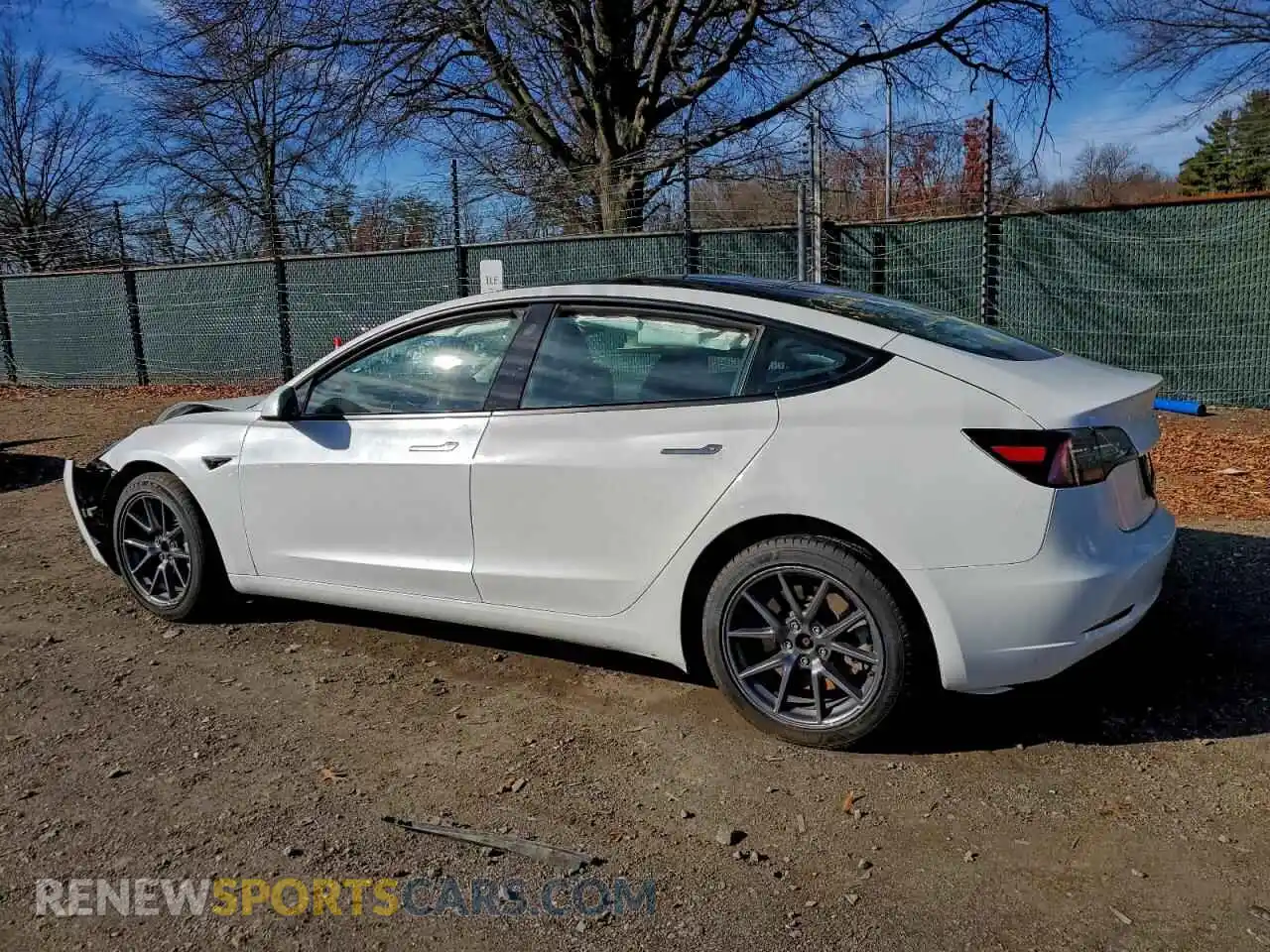 2 Photograph of a damaged car 5YJ3E1EAXPF469842 TESLA MODEL 3 2023