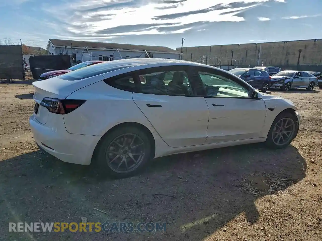 3 Photograph of a damaged car 5YJ3E1EAXPF469842 TESLA MODEL 3 2023