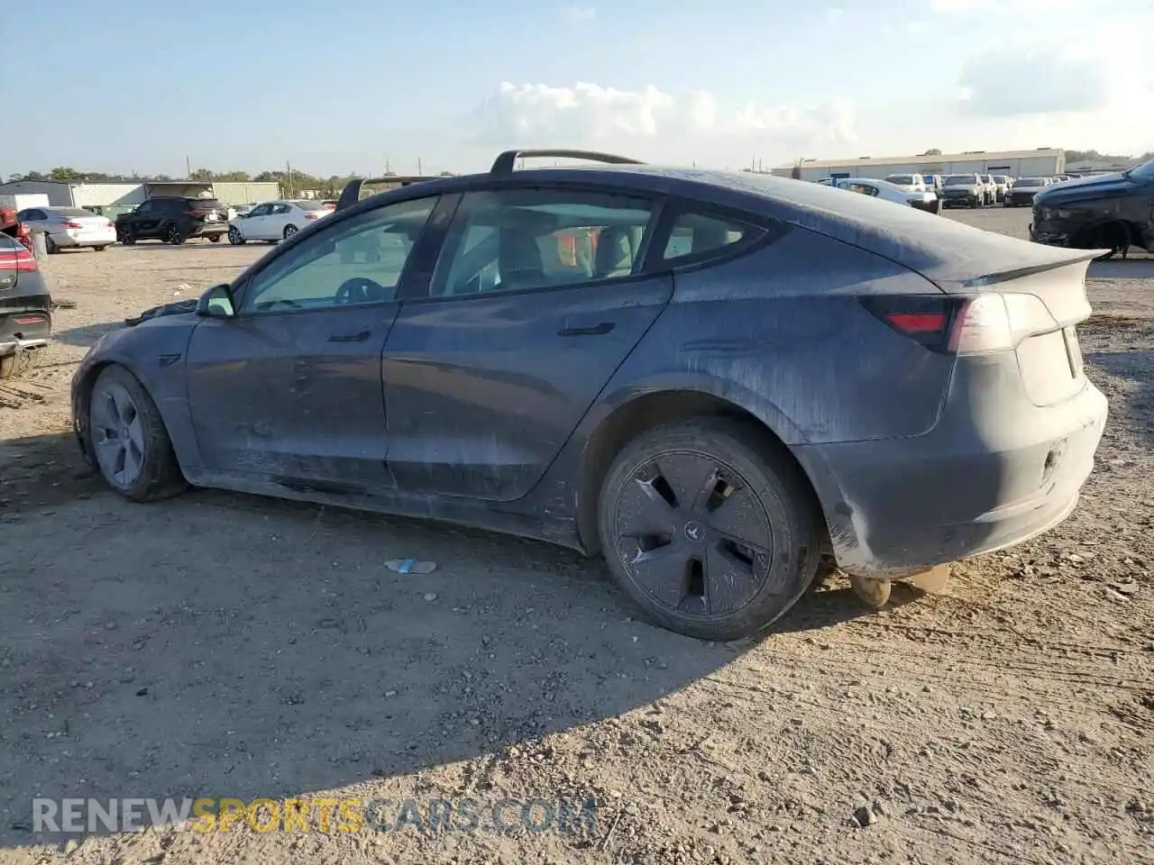 2 Photograph of a damaged car 5YJ3E1EAXPF474233 TESLA MODEL 3 2023