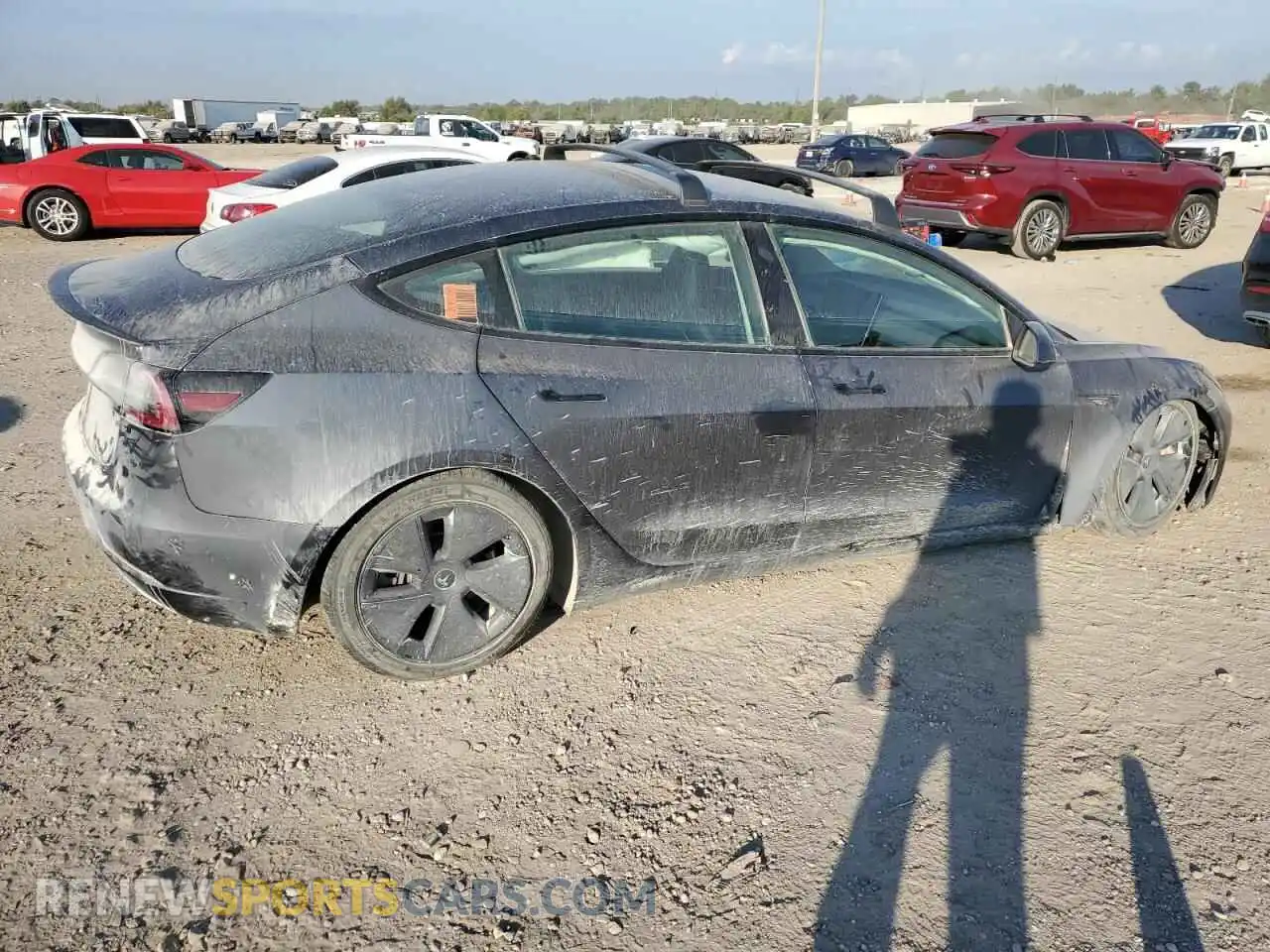 3 Photograph of a damaged car 5YJ3E1EAXPF474233 TESLA MODEL 3 2023