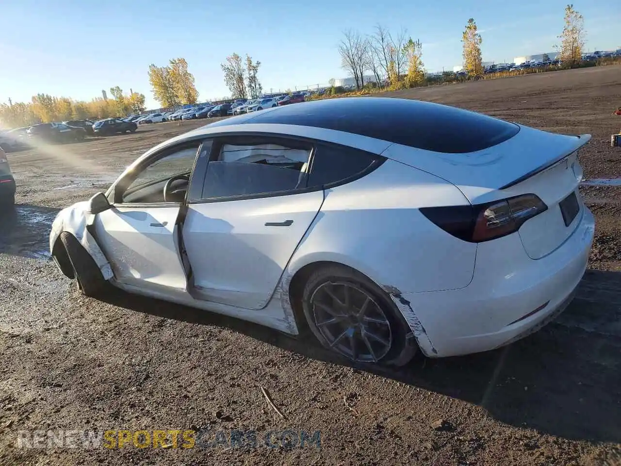 2 Photograph of a damaged car 5YJ3E1EAXPF482462 TESLA MODEL 3 2023