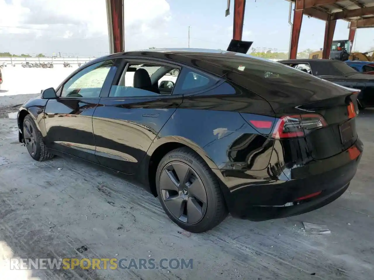 2 Photograph of a damaged car 5YJ3E1EAXPF493865 TESLA MODEL 3 2023