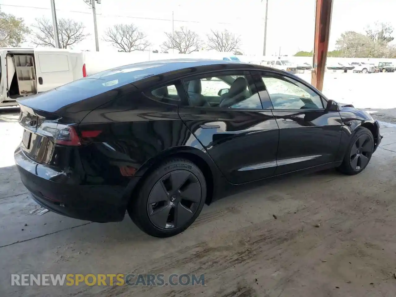 3 Photograph of a damaged car 5YJ3E1EAXPF493865 TESLA MODEL 3 2023