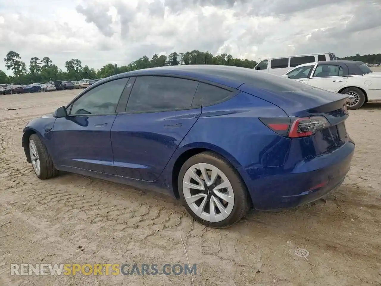 2 Photograph of a damaged car 5YJ3E1EAXPF495342 TESLA MODEL 3 2023