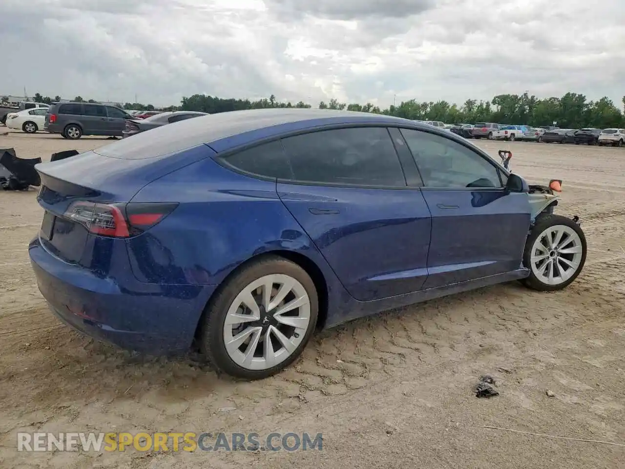 3 Photograph of a damaged car 5YJ3E1EAXPF495342 TESLA MODEL 3 2023
