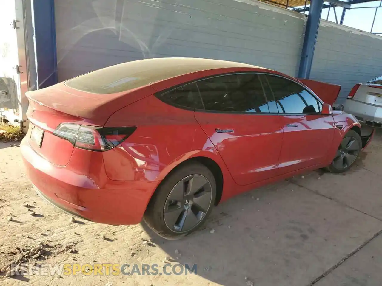 3 Photograph of a damaged car 5YJ3E1EAXPF499651 TESLA MODEL 3 2023