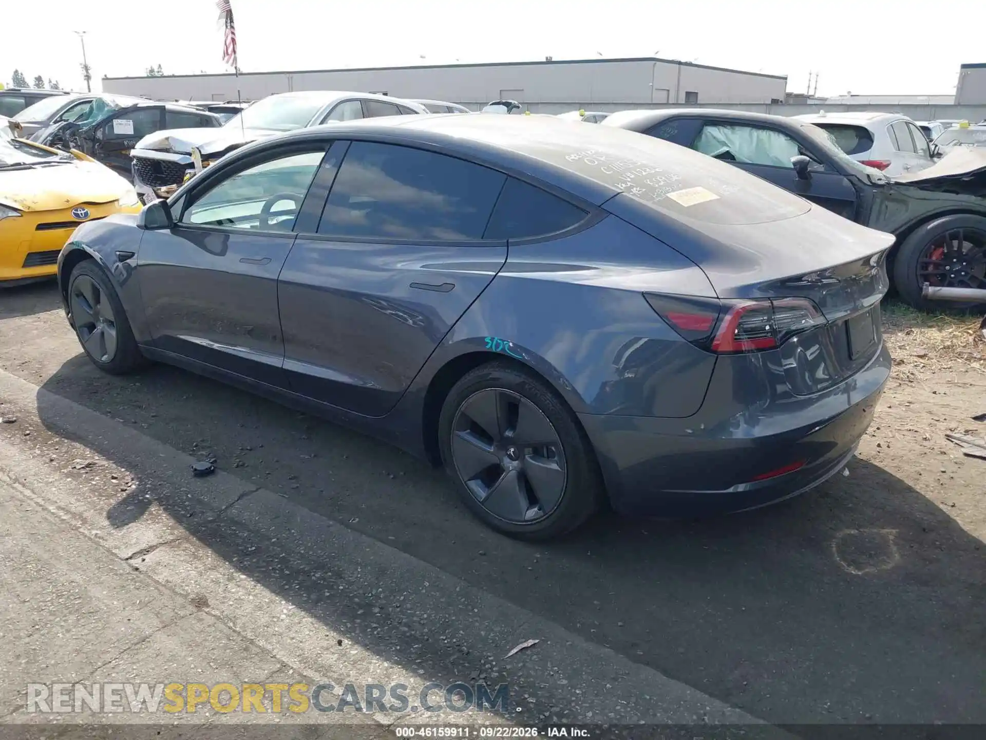 3 Photograph of a damaged car 5YJ3E1EAXPF501236 TESLA MODEL 3 2023