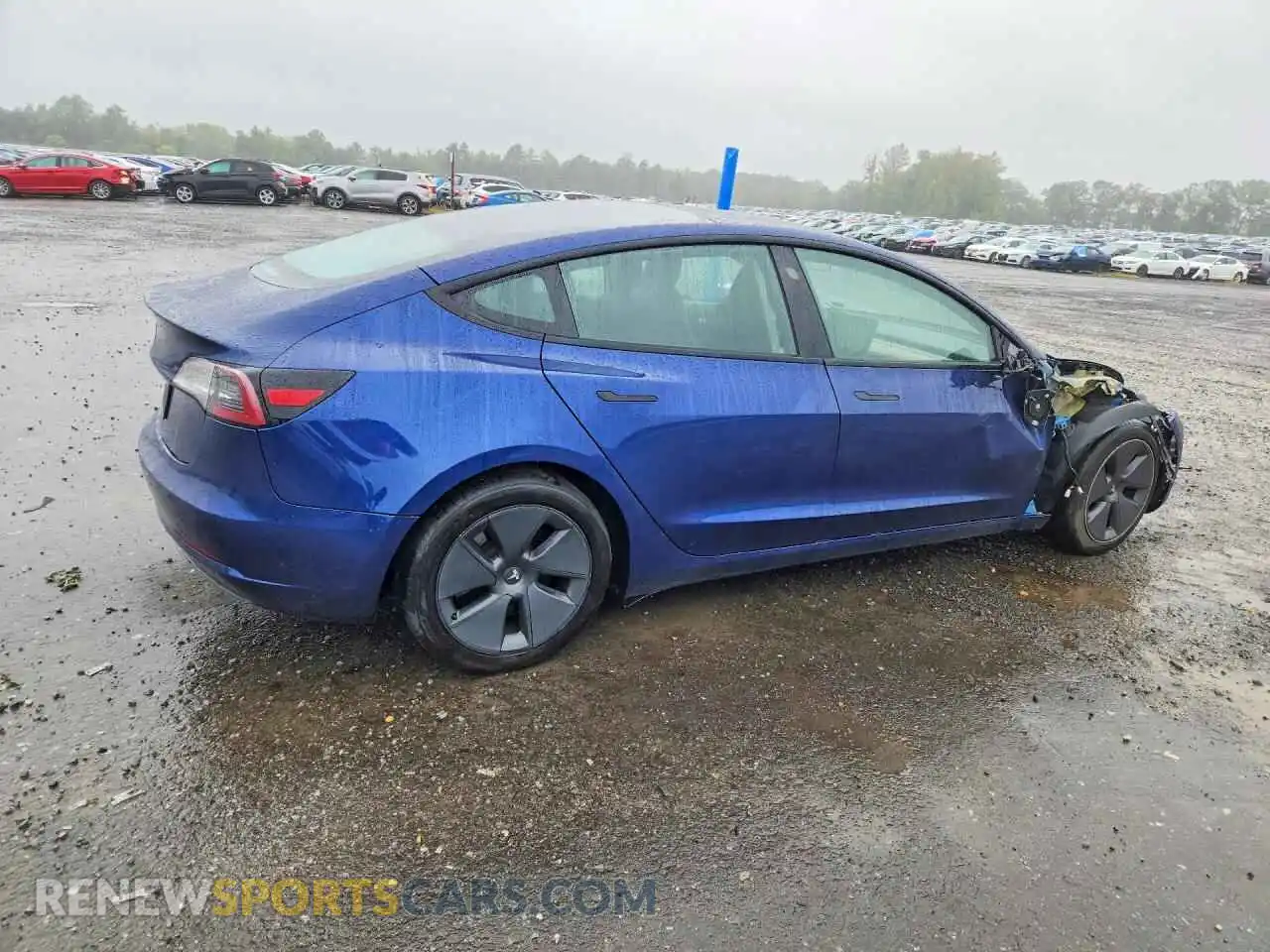 3 Photograph of a damaged car 5YJ3E1EAXPF509207 TESLA MODEL 3 2023