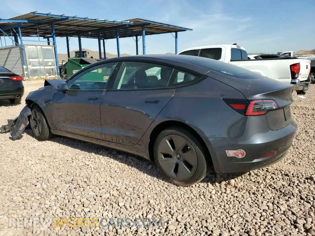 2 Photograph of a damaged car 5YJ3E1EAXPF515931 TESLA MODEL 3 2023