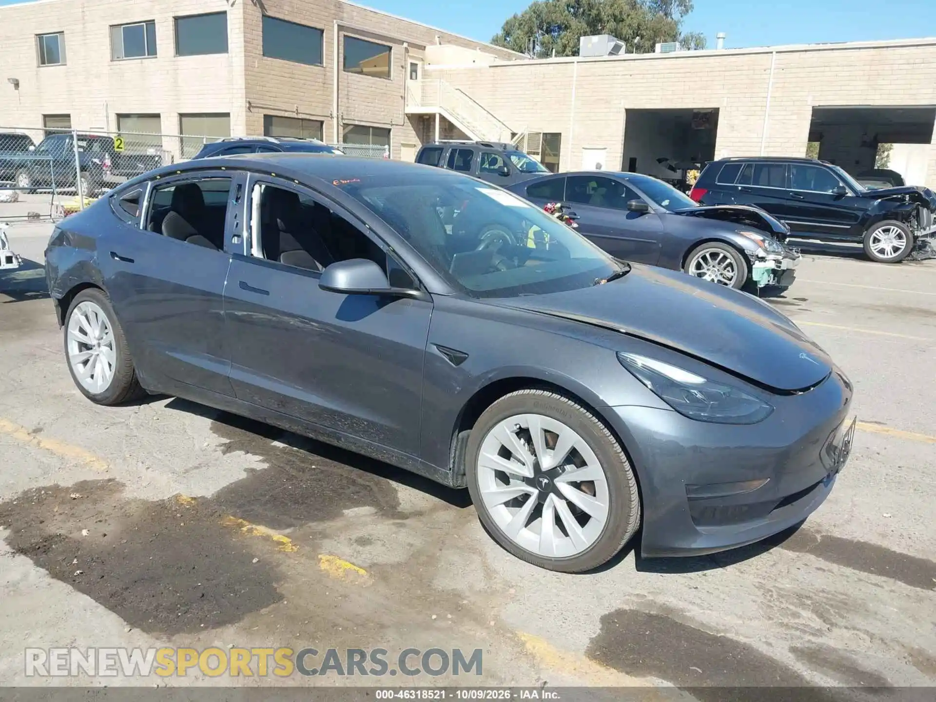 1 Фотография поврежденного автомобиля 5YJ3E1EAXPF543809 TESLA MODEL 3 2023