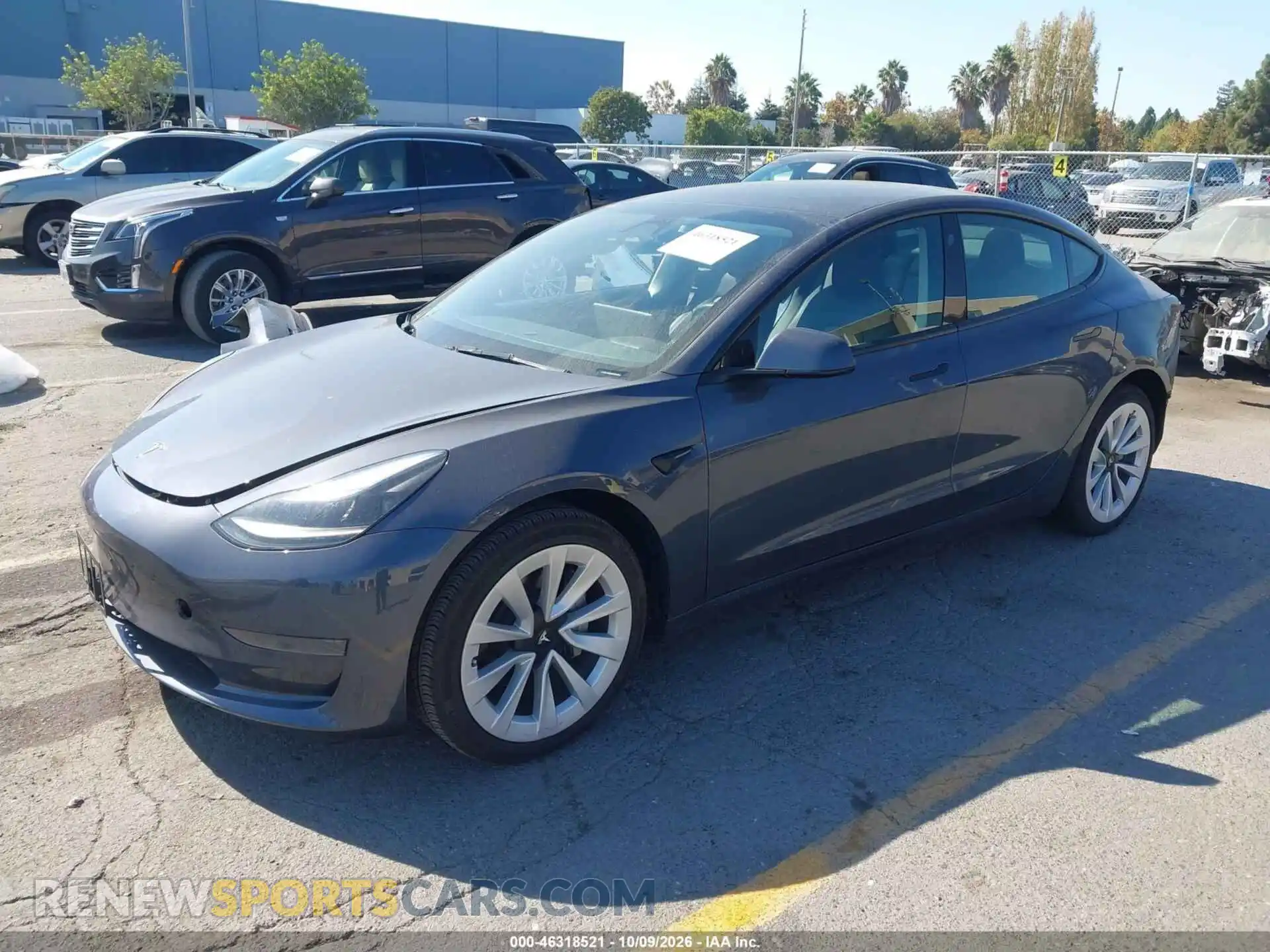 2 Фотография поврежденного автомобиля 5YJ3E1EAXPF543809 TESLA MODEL 3 2023