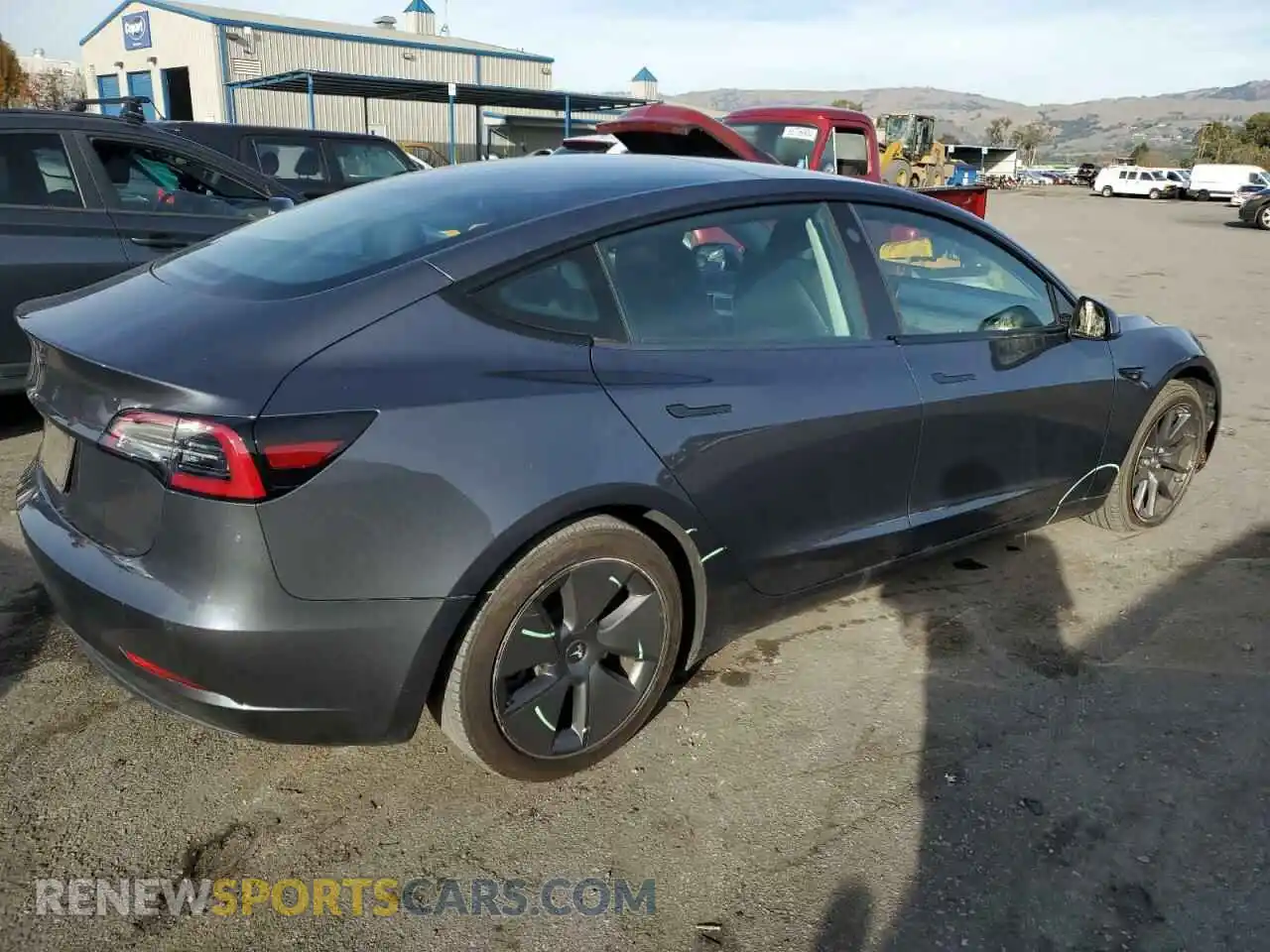 3 Photograph of a damaged car 5YJ3E1EAXPF550775 TESLA MODEL 3 2023