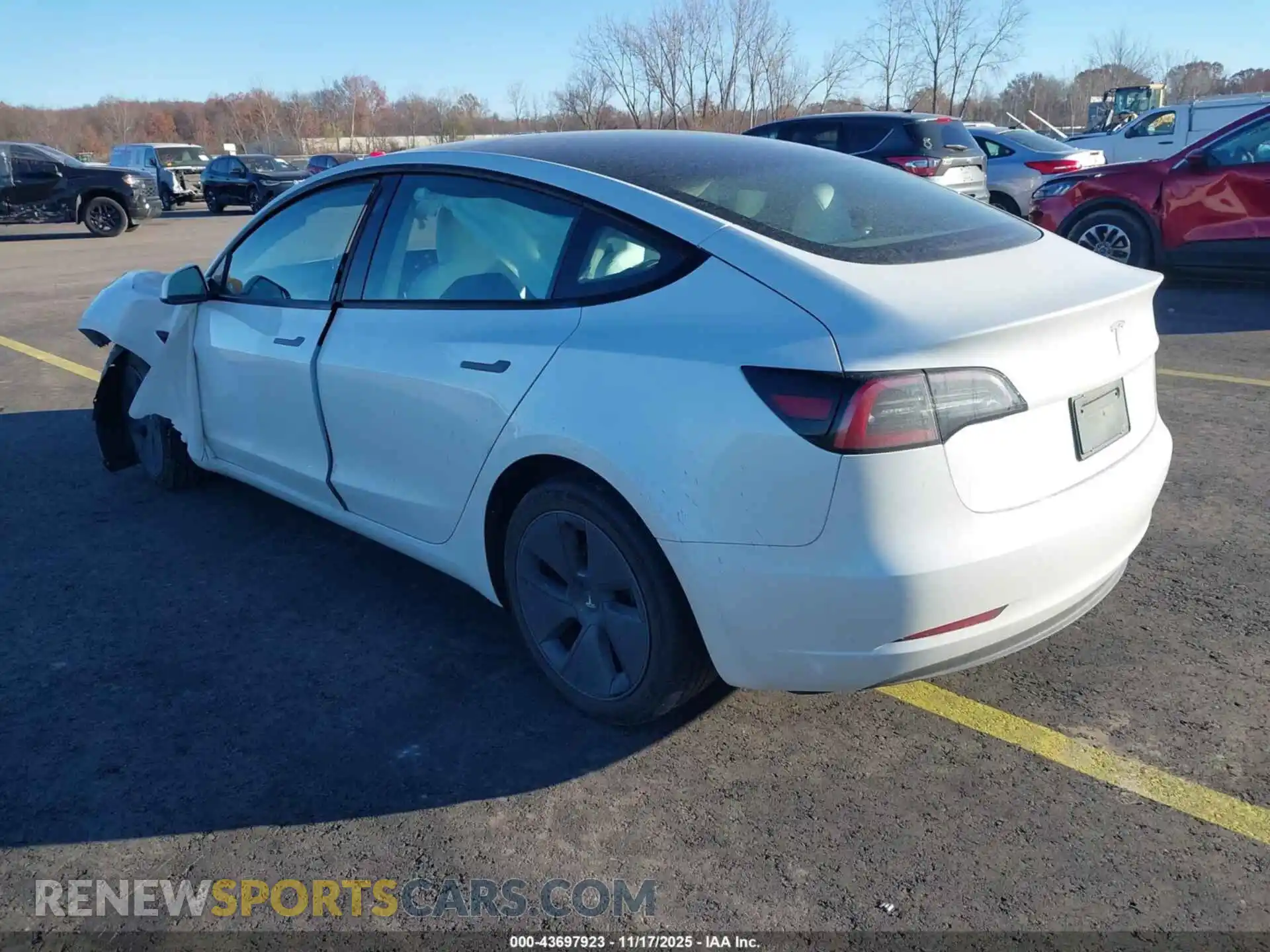 3 Photograph of a damaged car 5YJ3E1EAXPF551344 TESLA MODEL 3 2023