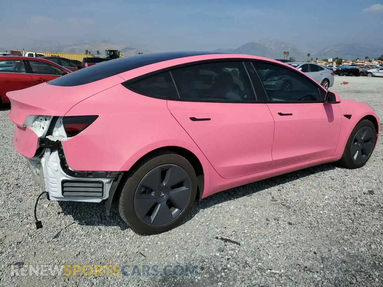 3 Photograph of a damaged car 5YJ3E1EAXPF554356 TESLA MODEL 3 2023