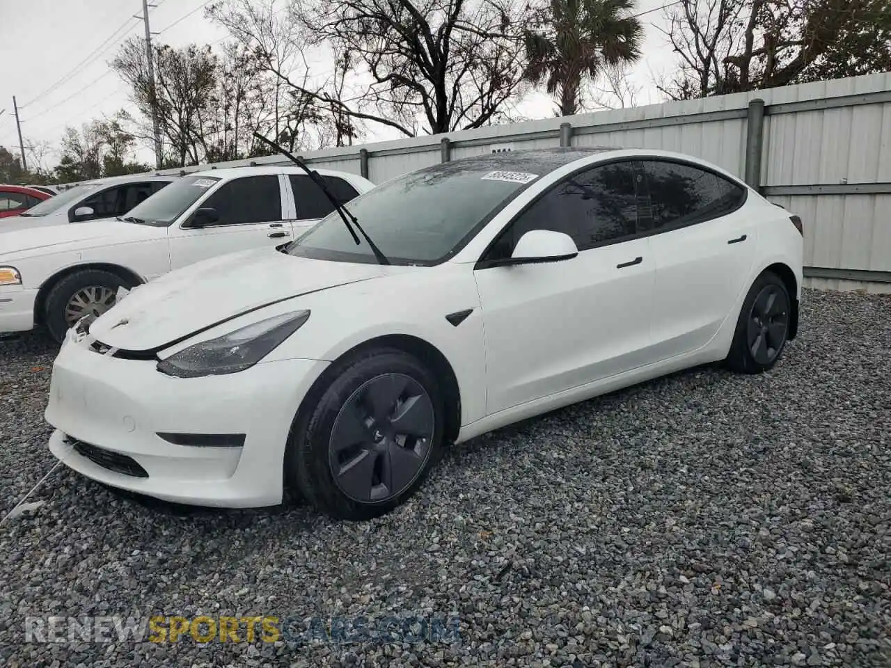 1 Photograph of a damaged car 5YJ3E1EAXPF562196 TESLA MODEL 3 2023