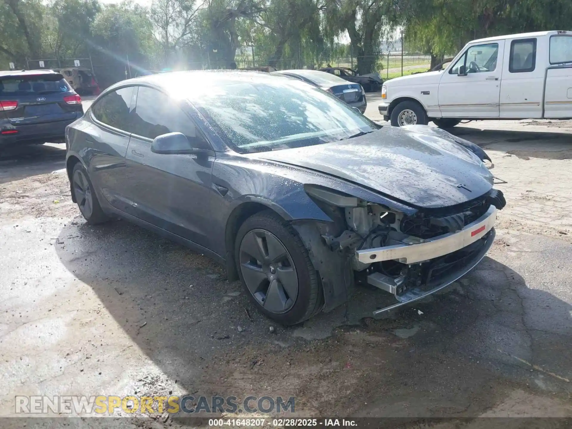 1 Photograph of a damaged car 5YJ3E1EAXPF569360 TESLA MODEL 3 2023