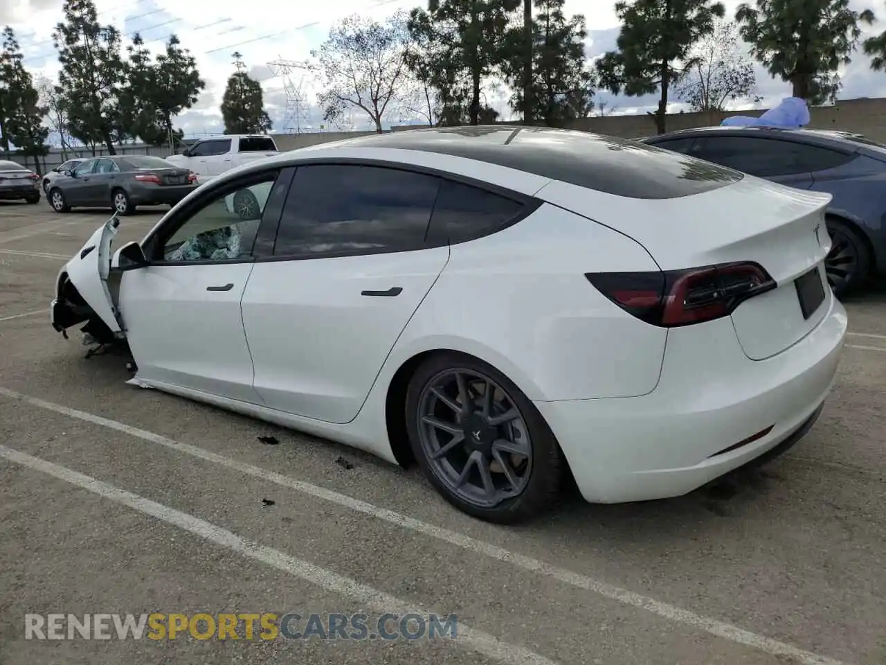 2 Photograph of a damaged car 5YJ3E1EAXPF574333 TESLA MODEL 3 2023
