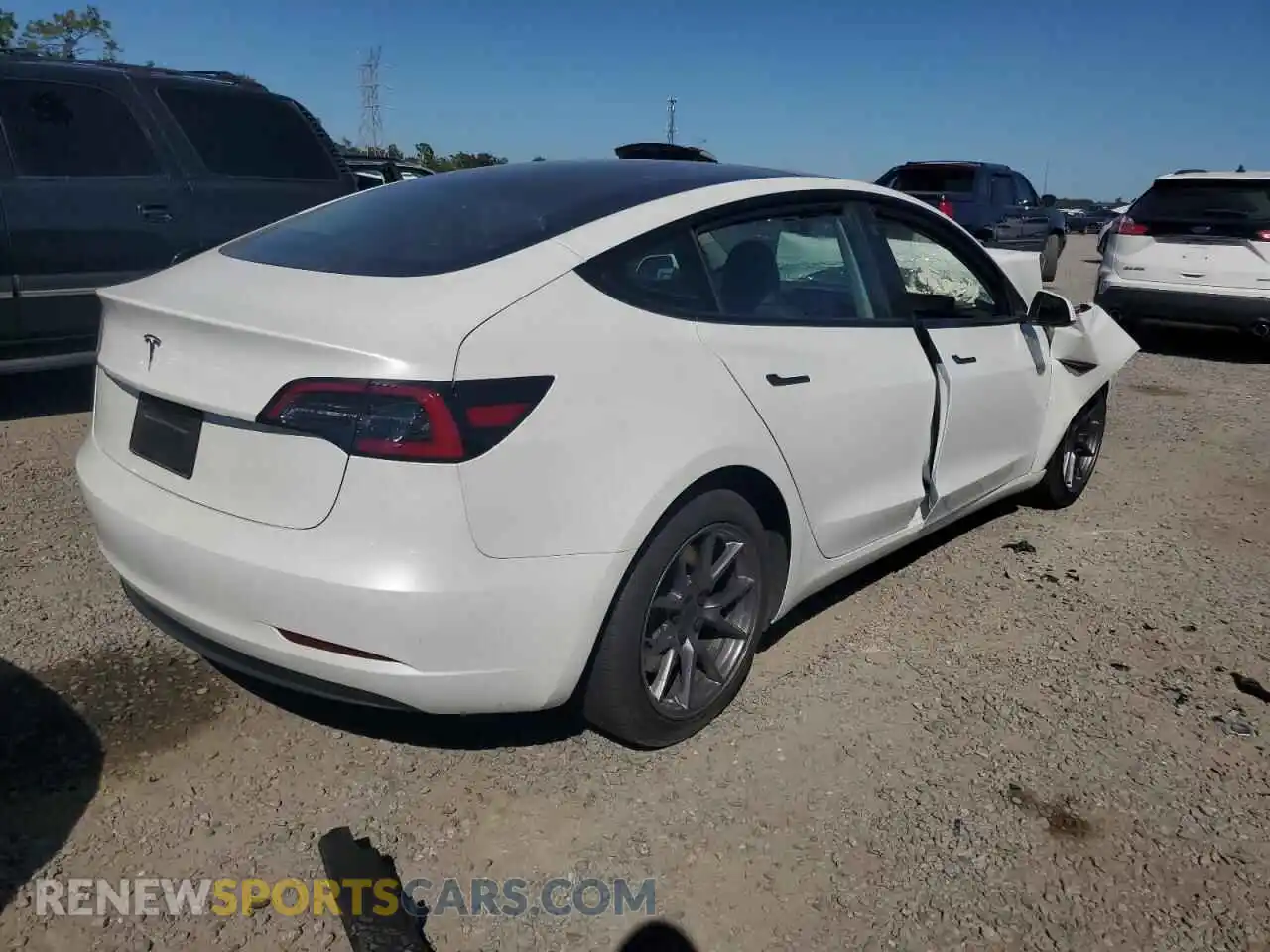 3 Photograph of a damaged car 5YJ3E1EAXPF579645 TESLA MODEL 3 2023