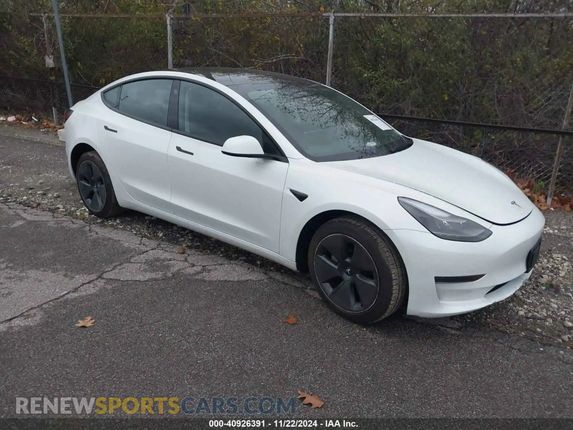 1 Photograph of a damaged car 5YJ3E1EAXPF583565 TESLA MODEL 3 2023