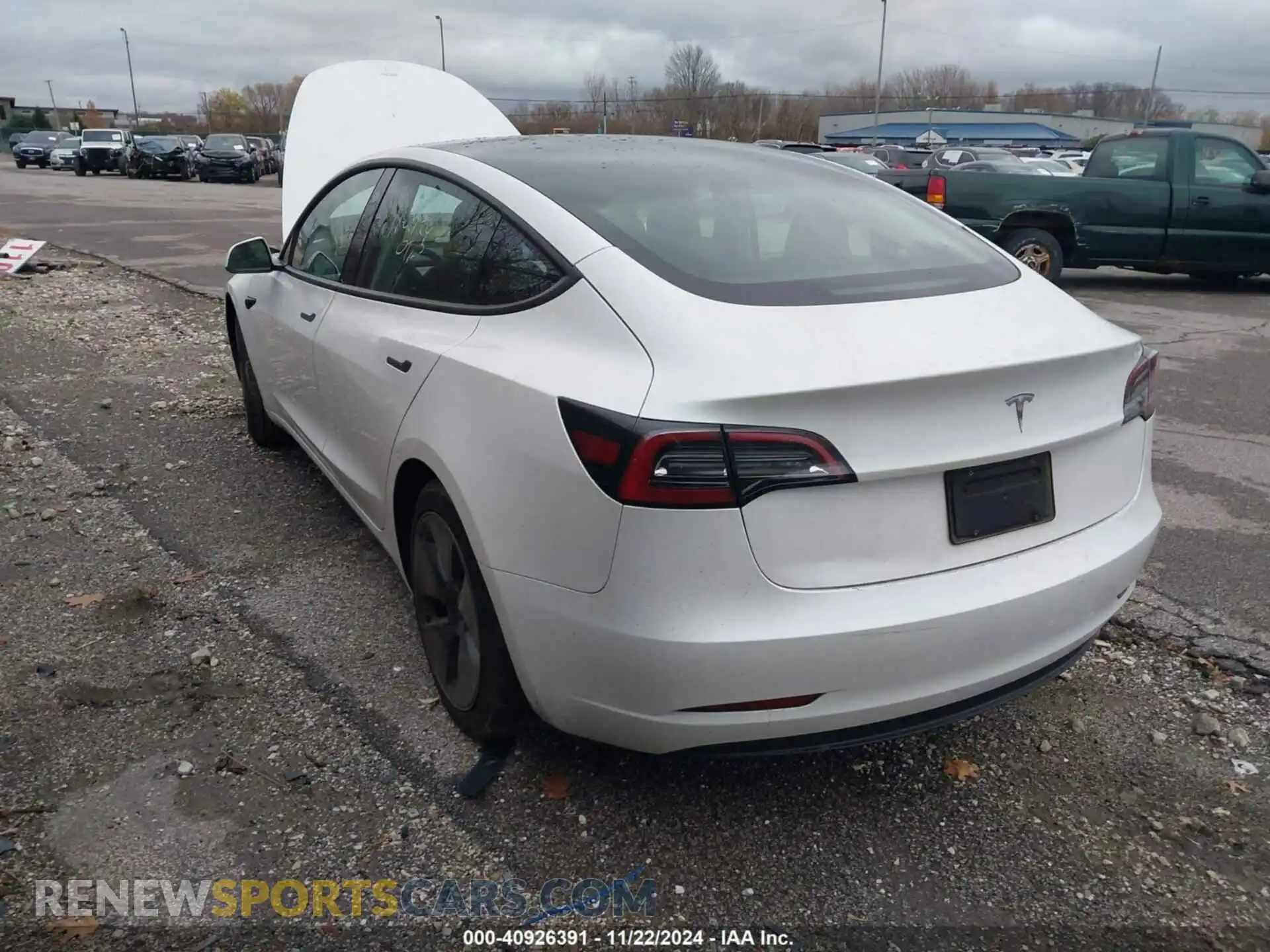 3 Photograph of a damaged car 5YJ3E1EAXPF583565 TESLA MODEL 3 2023