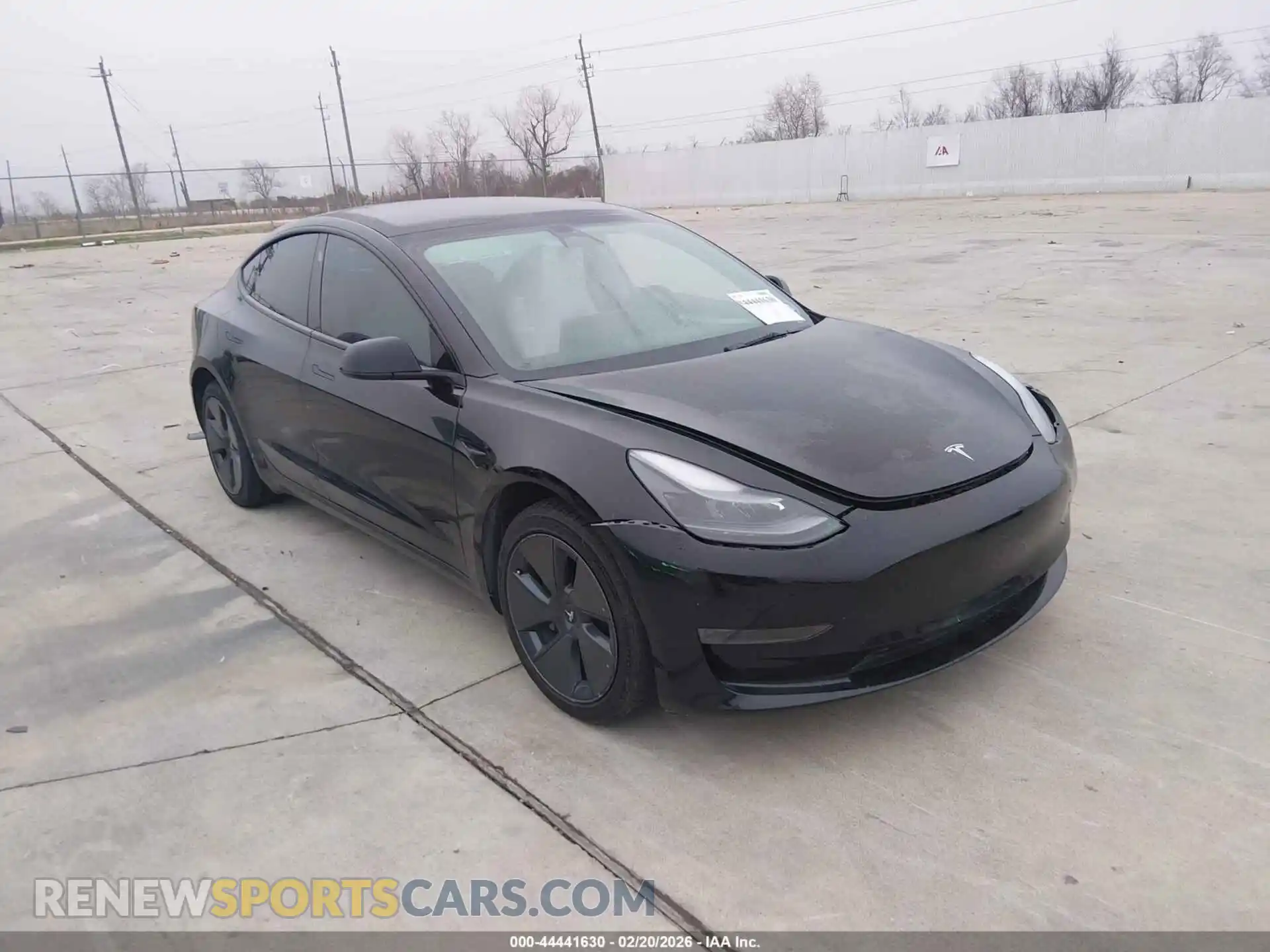 1 Photograph of a damaged car 5YJ3E1EAXPF588166 TESLA MODEL 3 2023