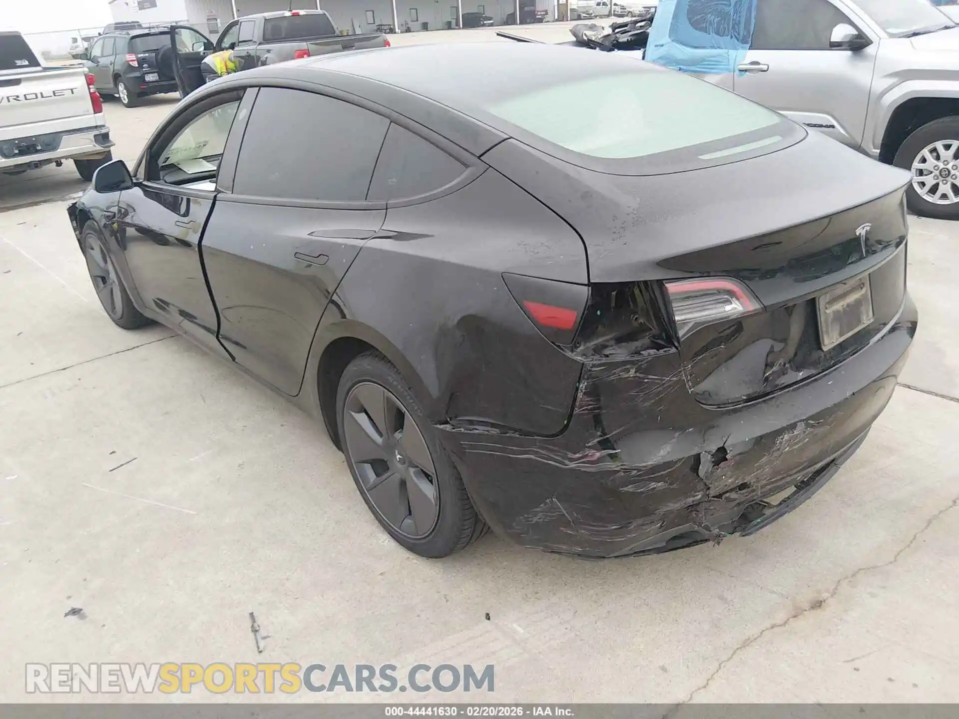 3 Photograph of a damaged car 5YJ3E1EAXPF588166 TESLA MODEL 3 2023