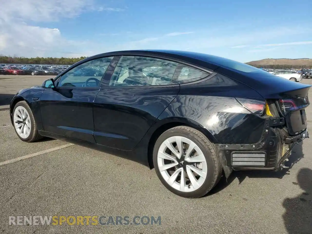 2 Photograph of a damaged car 5YJ3E1EAXPF594534 TESLA MODEL 3 2023