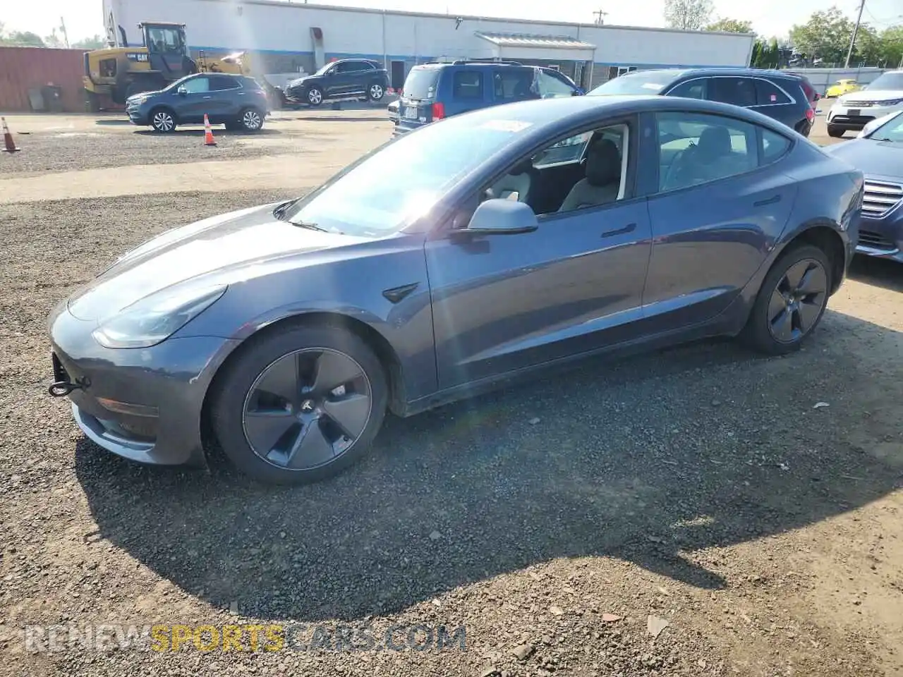 1 Photograph of a damaged car 5YJ3E1EAXPF594565 TESLA MODEL 3 2023