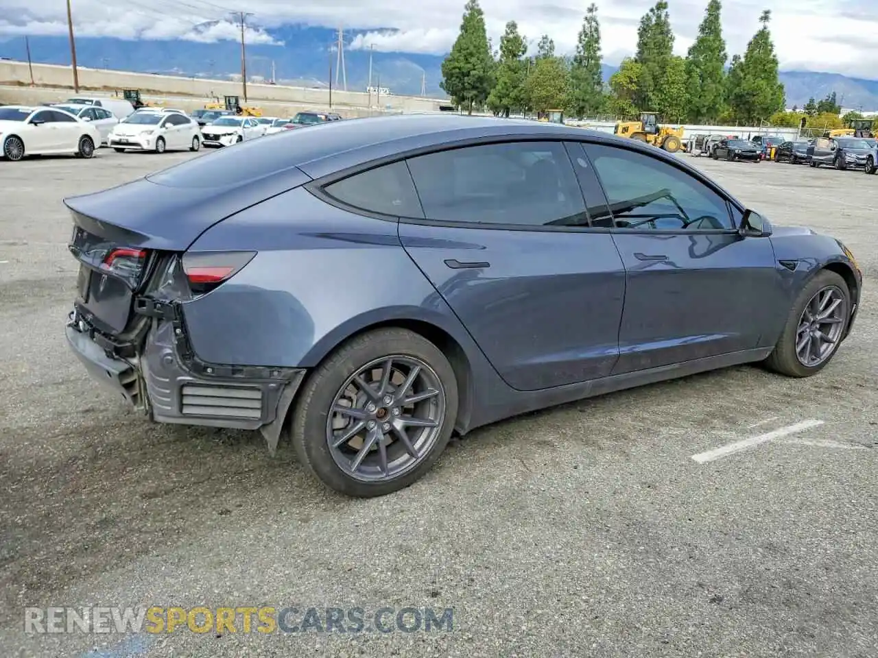 3 Photograph of a damaged car 5YJ3E1EAXPF599457 TESLA MODEL 3 2023