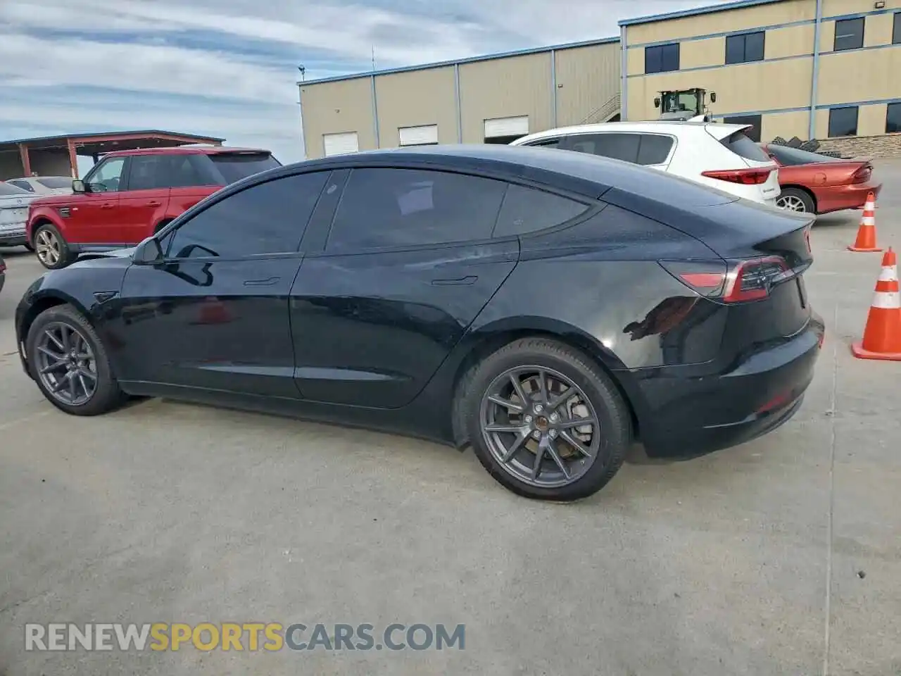 2 Photograph of a damaged car 5YJ3E1EAXPF600669 TESLA MODEL 3 2023