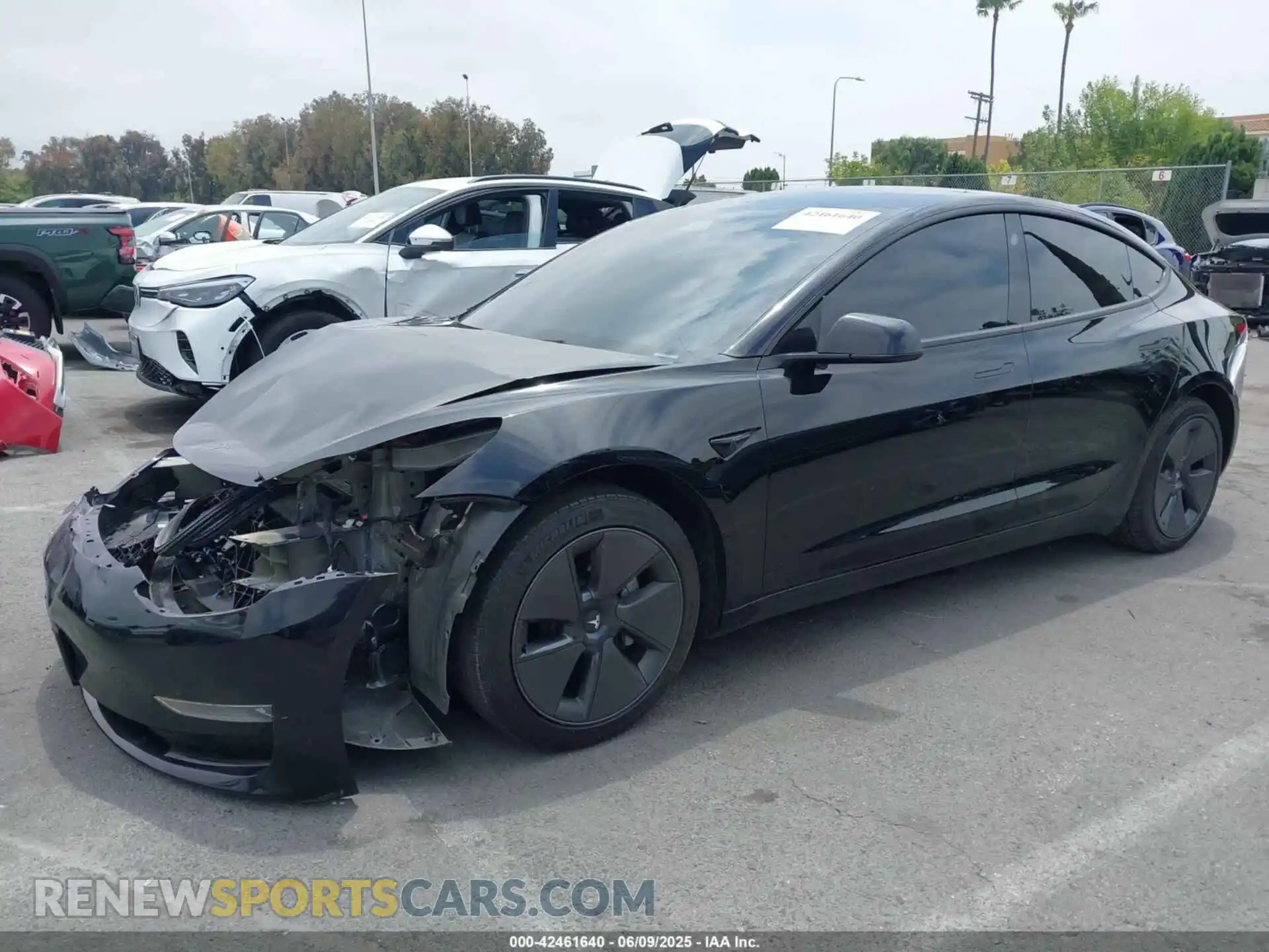 2 Photograph of a damaged car 5YJ3E1EAXPF604916 TESLA MODEL 3 2023