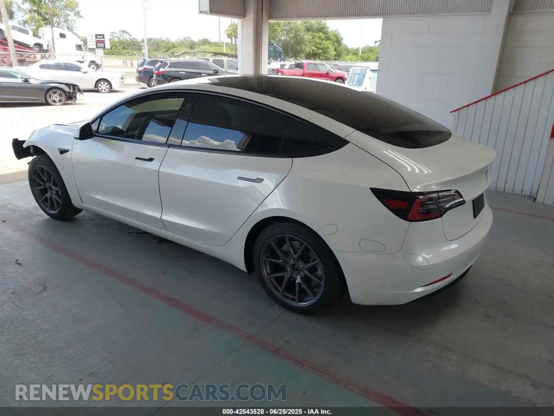 3 Photograph of a damaged car 5YJ3E1EAXPF606178 TESLA MODEL 3 2023