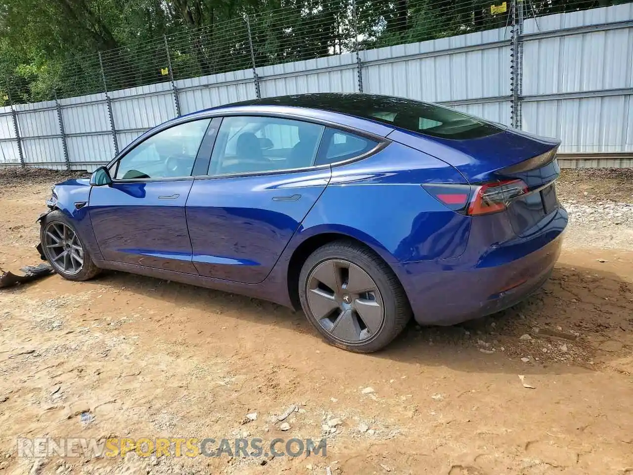 2 Photograph of a damaged car 5YJ3E1EAXPF608545 TESLA MODEL 3 2023