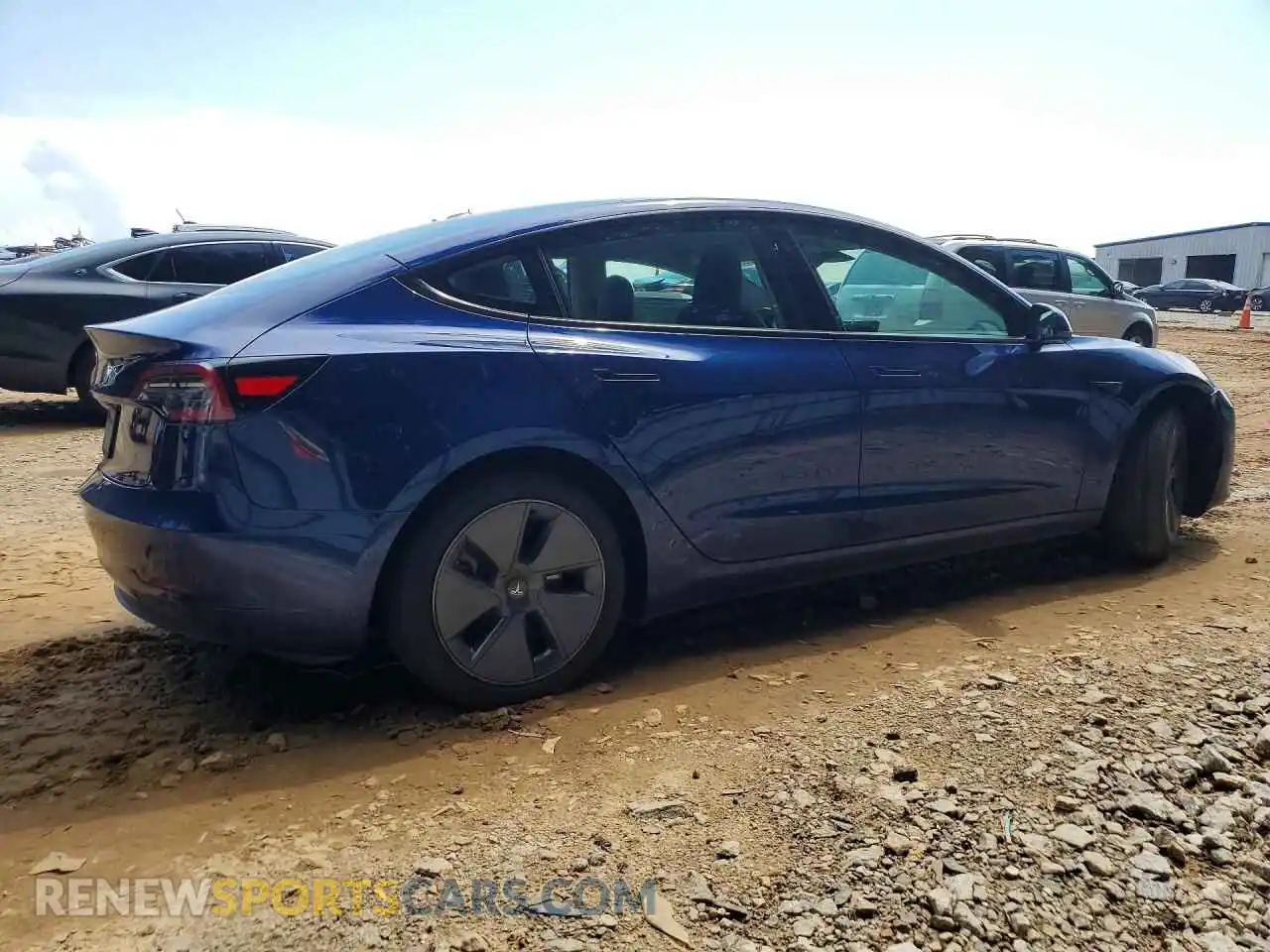 3 Photograph of a damaged car 5YJ3E1EAXPF608545 TESLA MODEL 3 2023