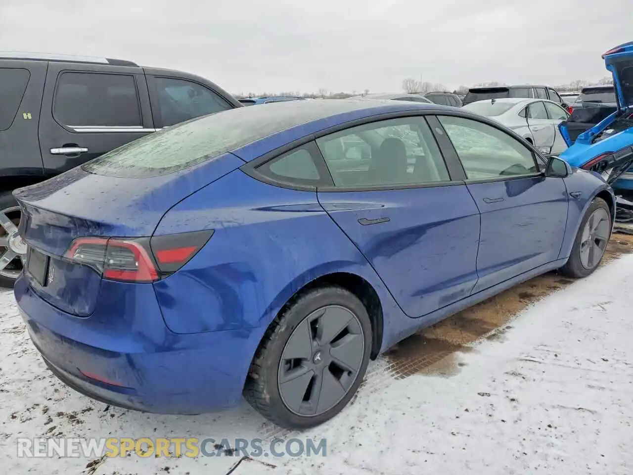 3 Photograph of a damaged car 5YJ3E1EAXPF609551 TESLA MODEL 3 2023