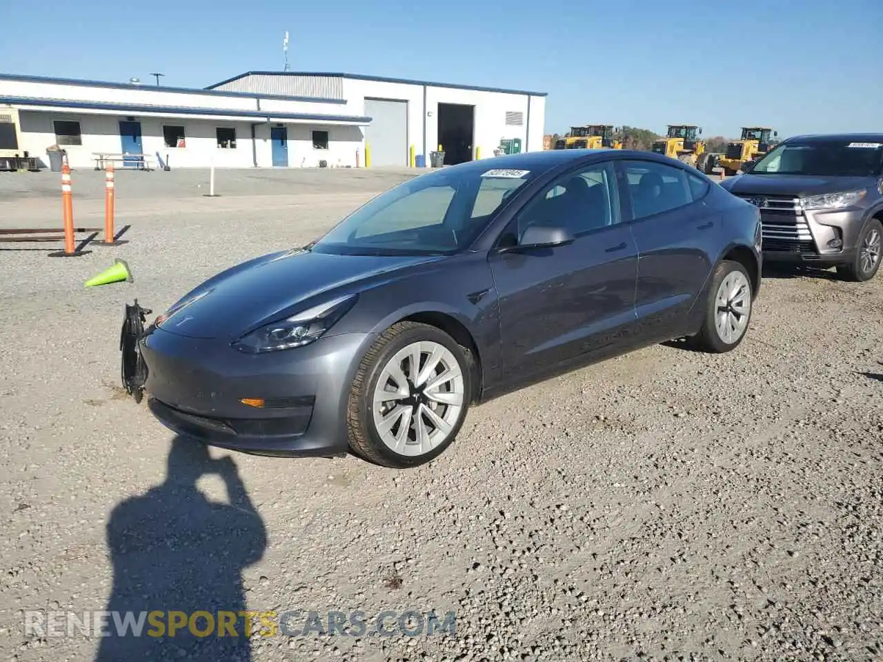 1 Photograph of a damaged car 5YJ3E1EAXPF646888 TESLA MODEL 3 2023