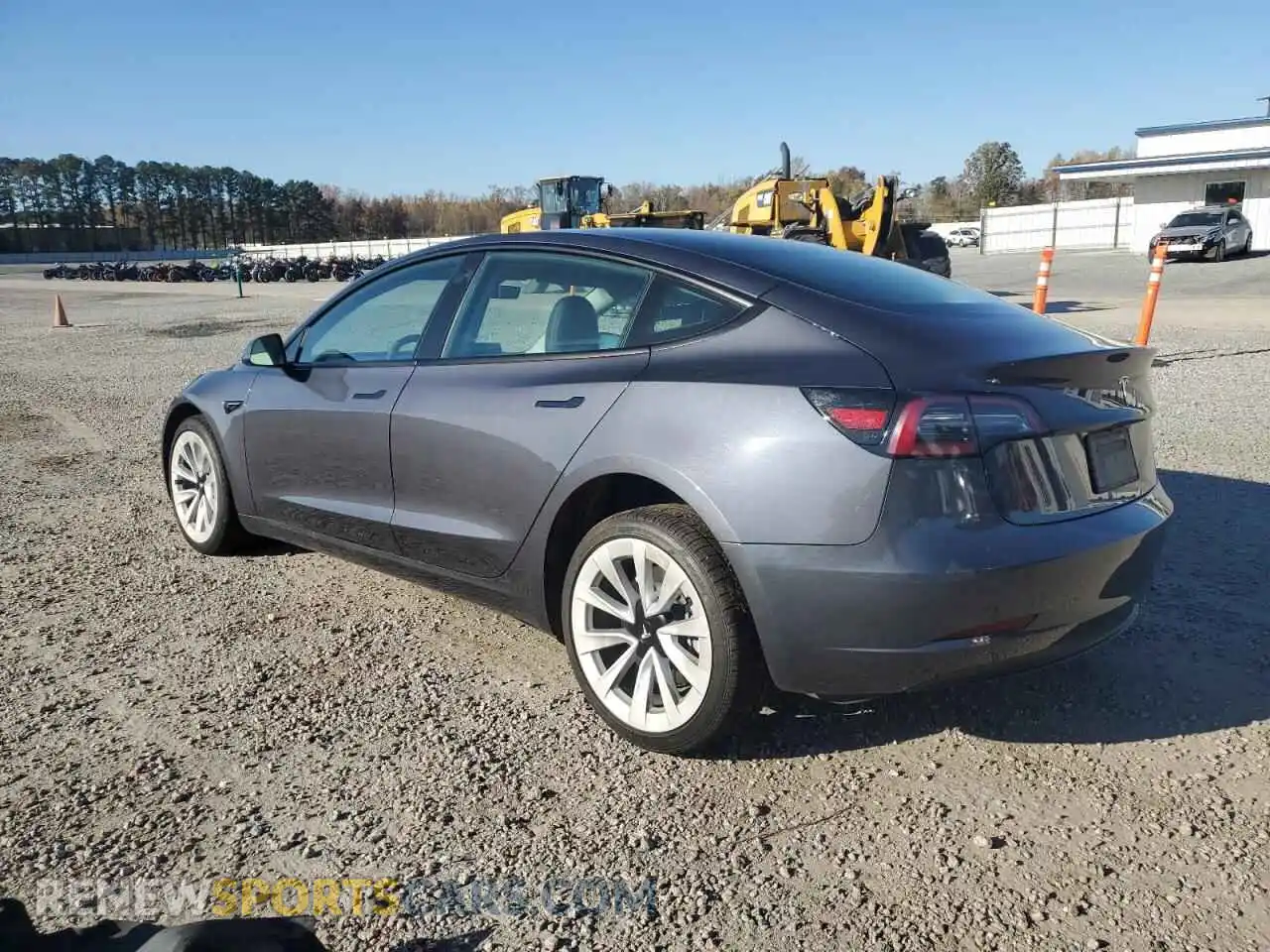 2 Photograph of a damaged car 5YJ3E1EAXPF646888 TESLA MODEL 3 2023