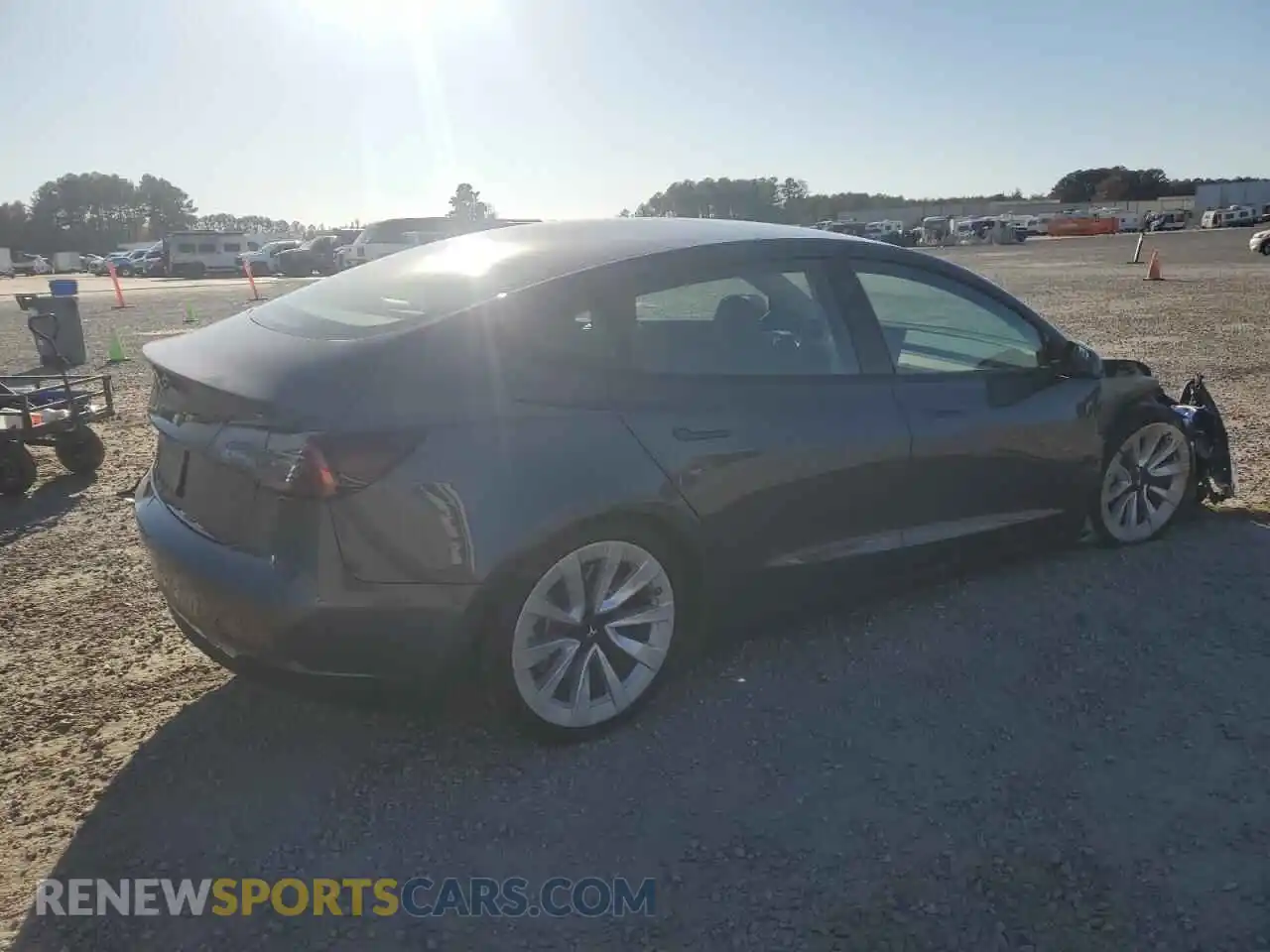 3 Photograph of a damaged car 5YJ3E1EAXPF646888 TESLA MODEL 3 2023