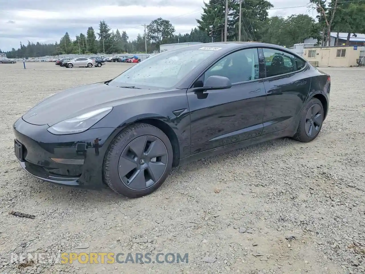 1 Photograph of a damaged car 5YJ3E1EAXPF646941 TESLA MODEL 3 2023