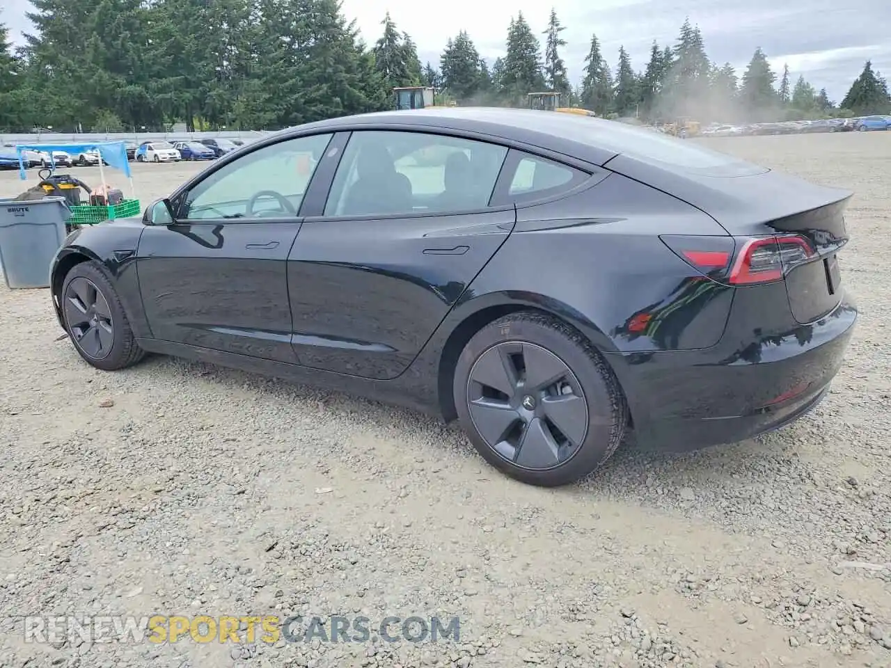 2 Photograph of a damaged car 5YJ3E1EAXPF646941 TESLA MODEL 3 2023