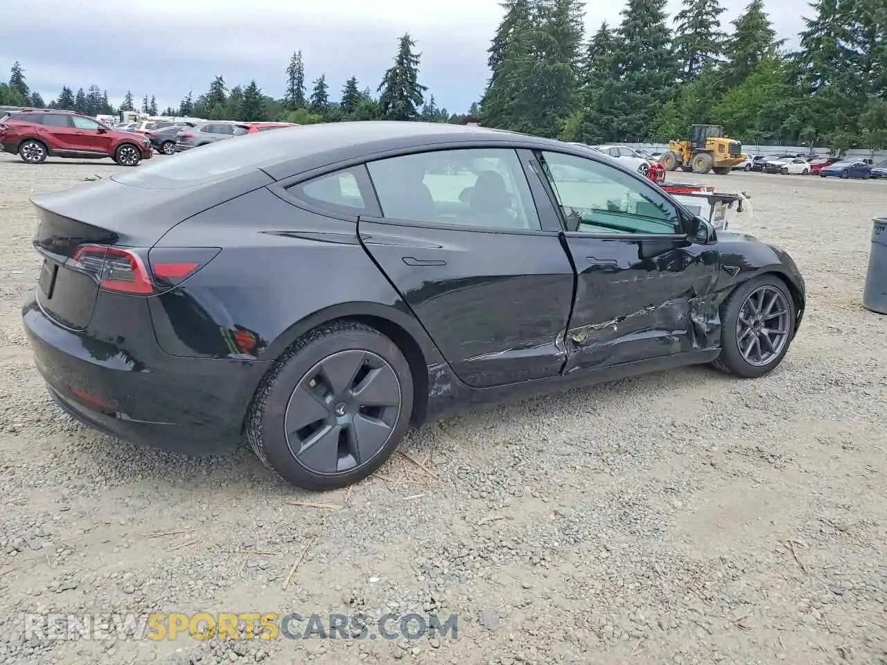 3 Photograph of a damaged car 5YJ3E1EAXPF646941 TESLA MODEL 3 2023