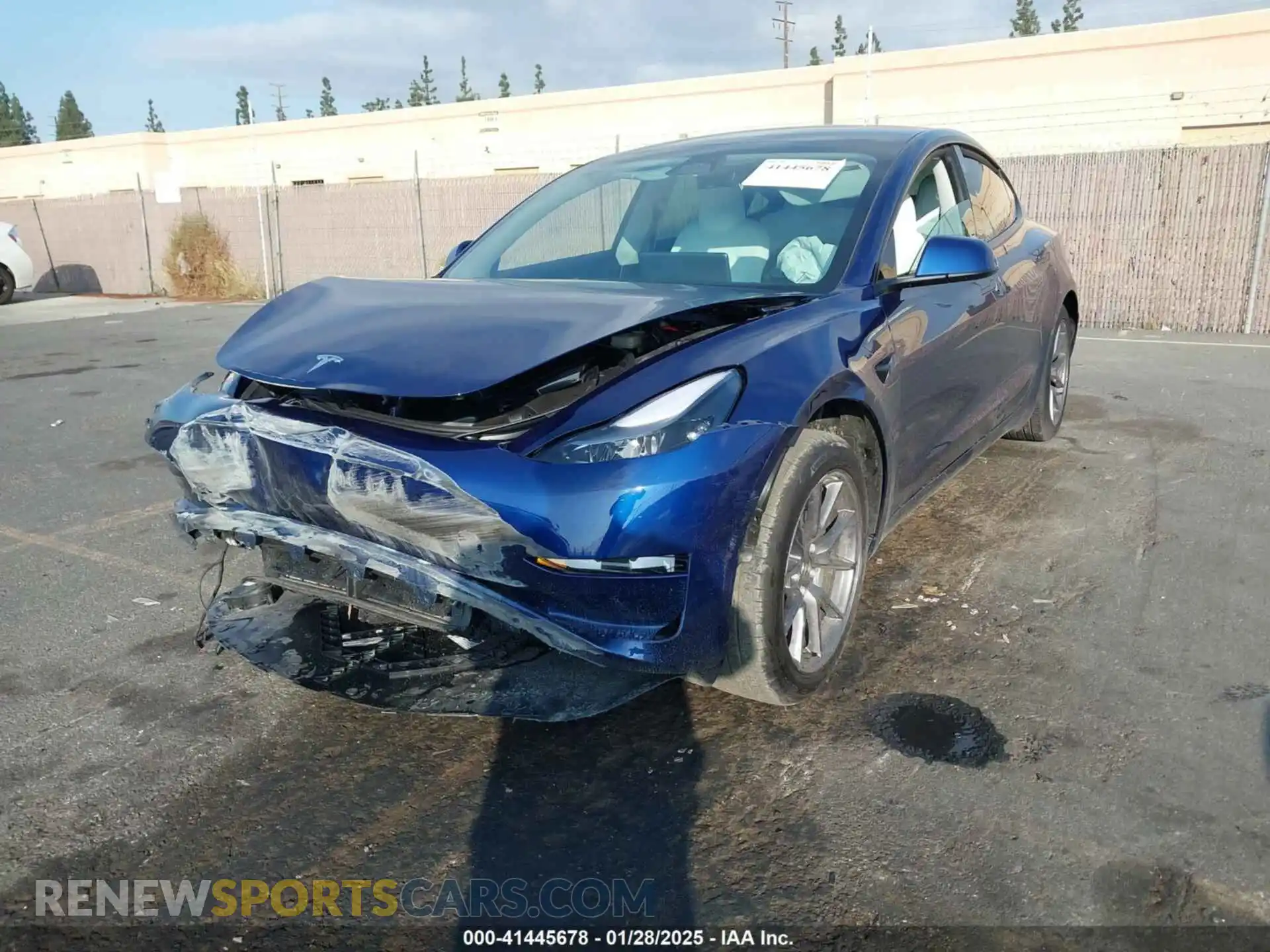 2 Photograph of a damaged car 5YJ3E1EAXPF648270 TESLA MODEL 3 2023