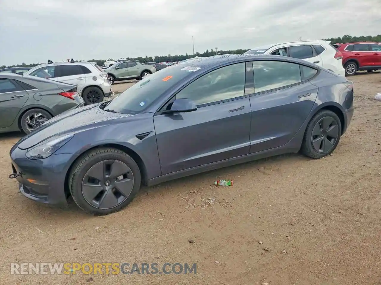 1 Photograph of a damaged car 5YJ3E1EAXPF657972 TESLA MODEL 3 2023