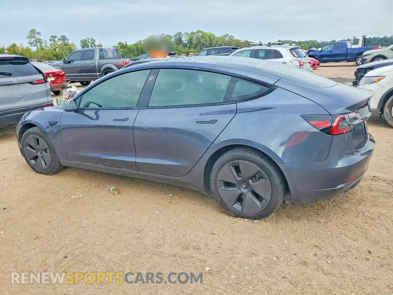 2 Photograph of a damaged car 5YJ3E1EAXPF657972 TESLA MODEL 3 2023