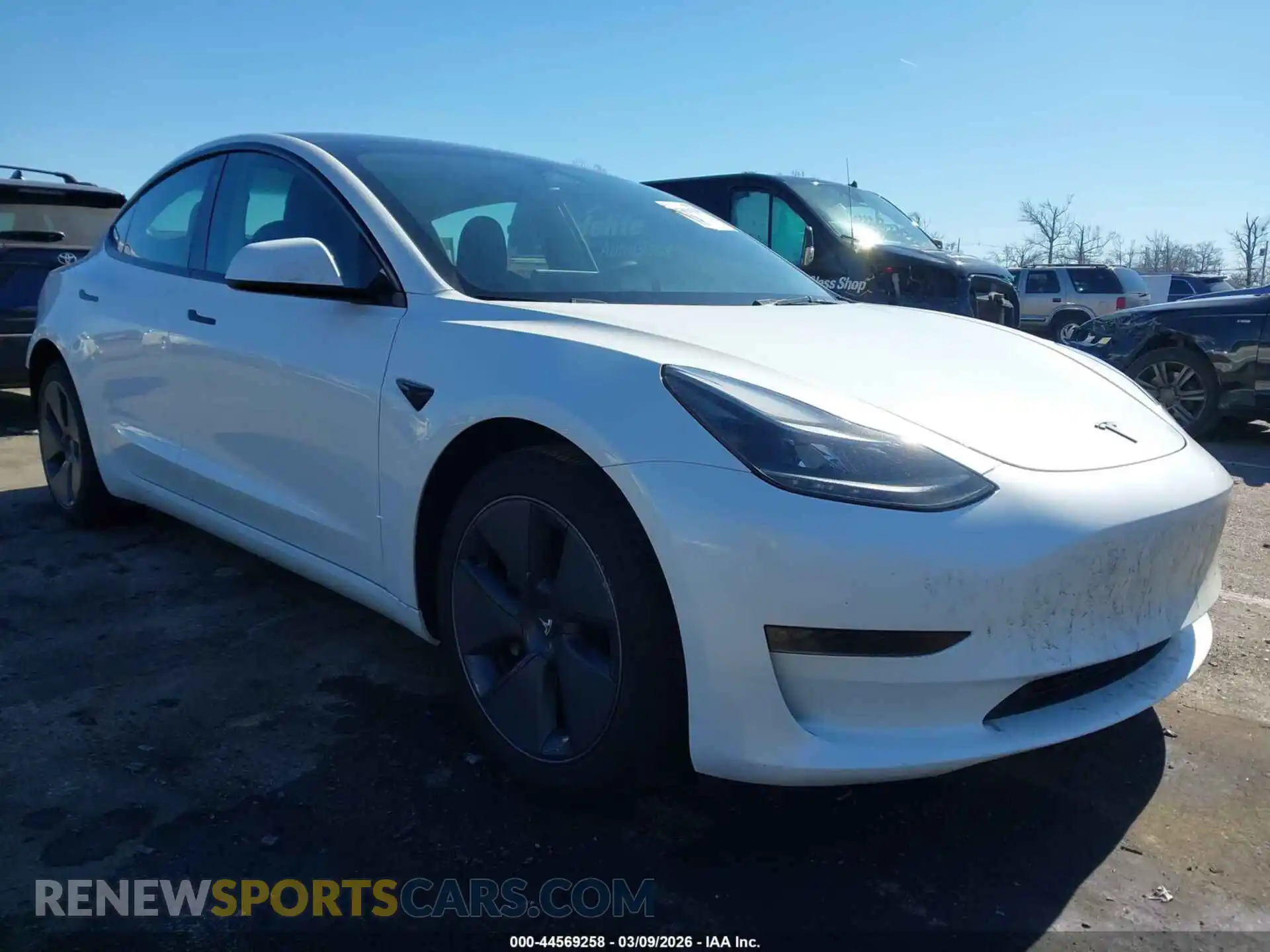 1 Photograph of a damaged car 5YJ3E1EAXPF661102 TESLA MODEL 3 2023