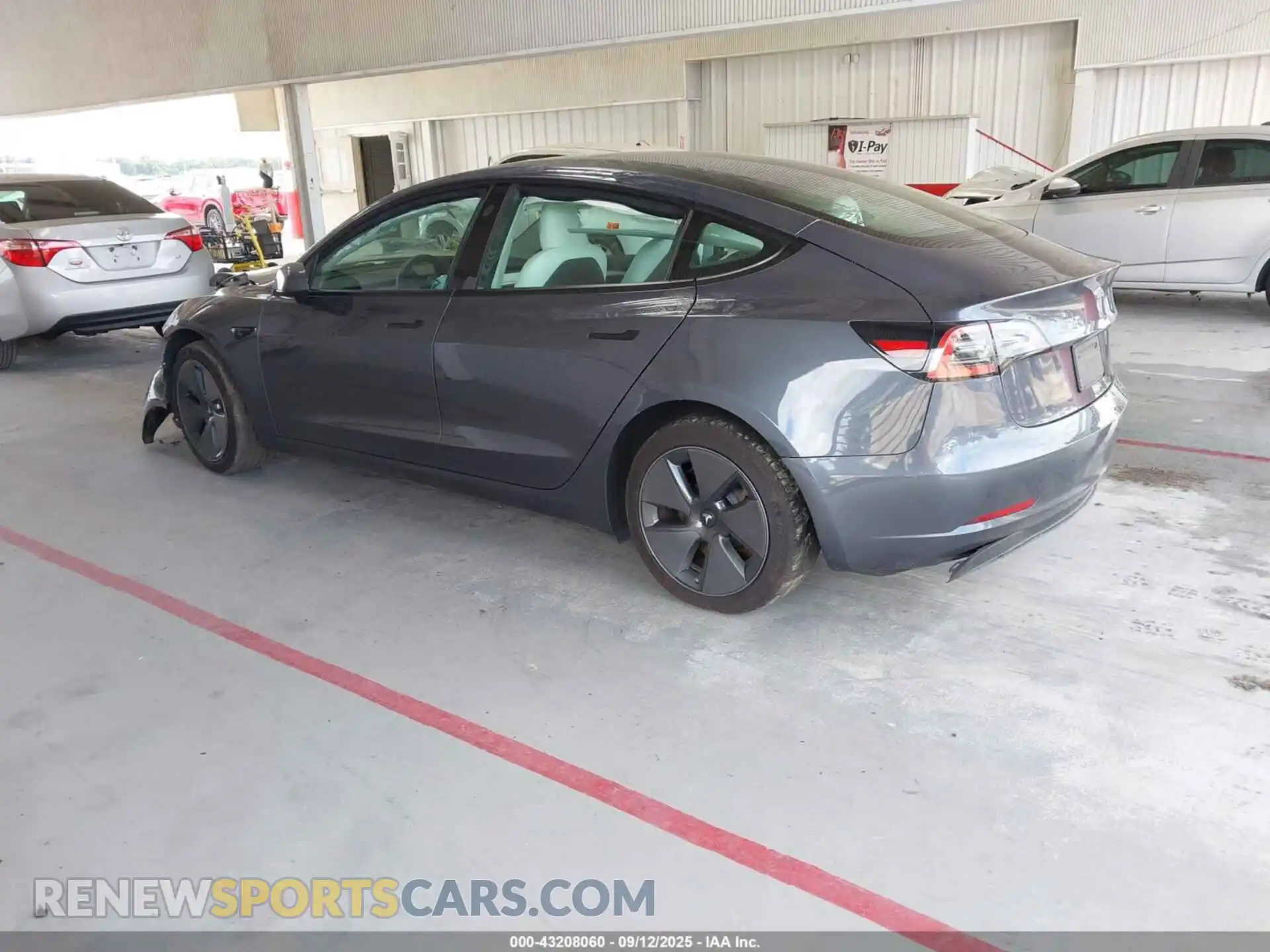 3 Photograph of a damaged car 5YJ3E1EAXPF670060 TESLA MODEL 3 2023