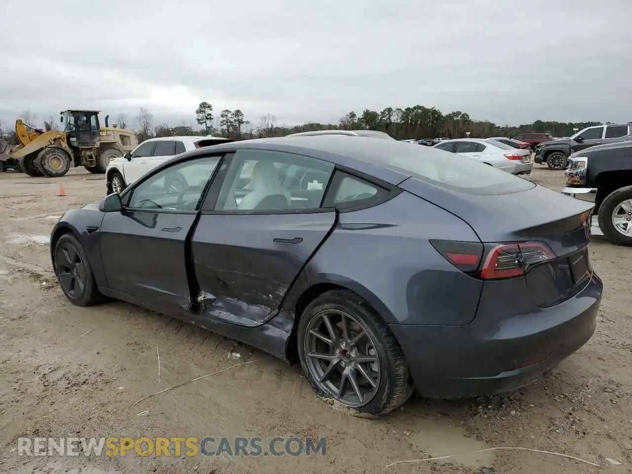 2 Photograph of a damaged car 5YJ3E1EAXPF670589 TESLA MODEL 3 2023
