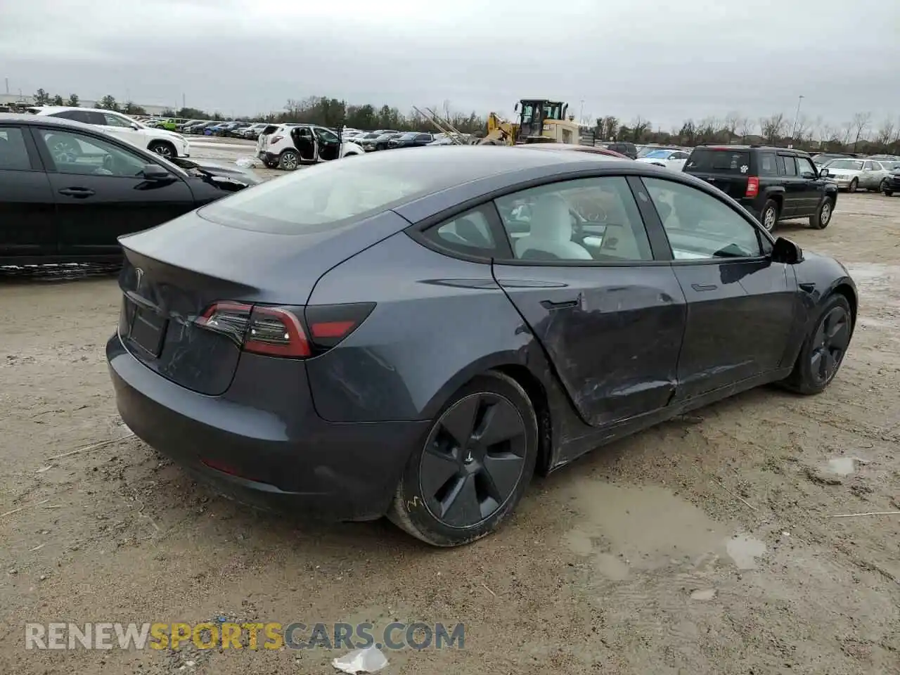 3 Photograph of a damaged car 5YJ3E1EAXPF670589 TESLA MODEL 3 2023
