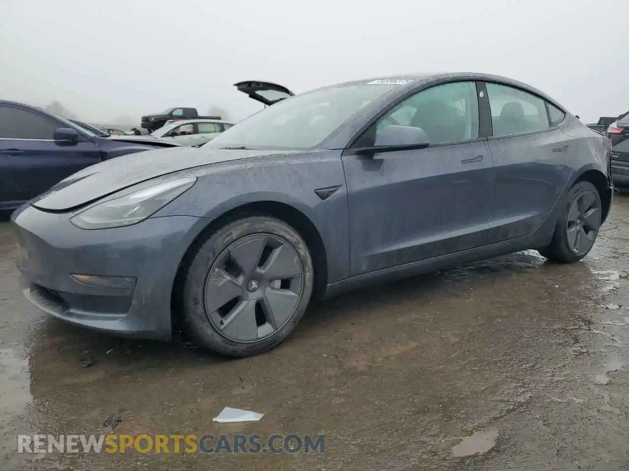 1 Photograph of a damaged car 5YJ3E1EAXPF678014 TESLA MODEL 3 2023
